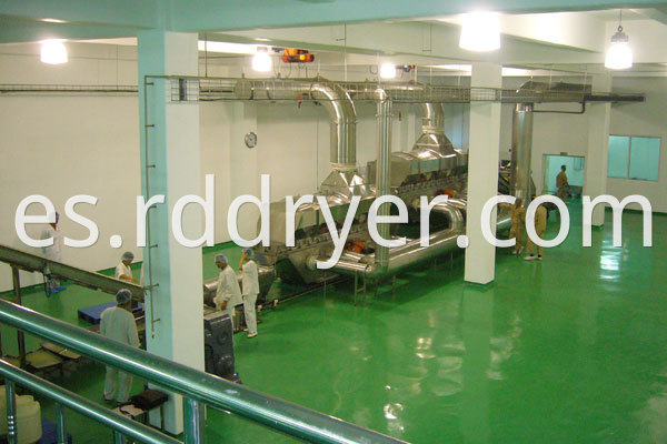 chicken essence vibrating Fluid Bed Drying equipment